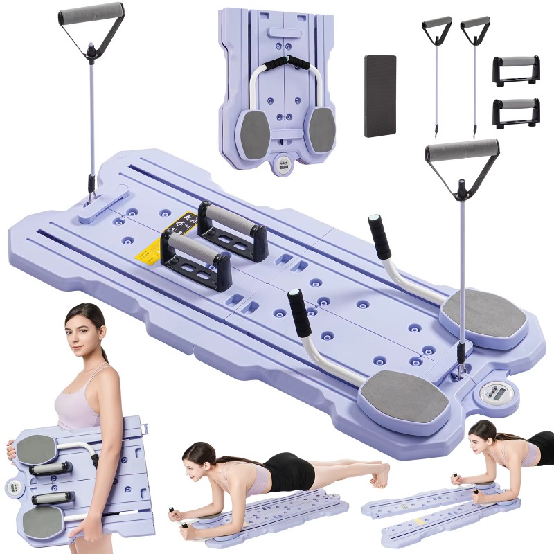 Pilates Yoga Wheel - 5-in-1 multifunktionales faltbares Bauchrad Home Fitness