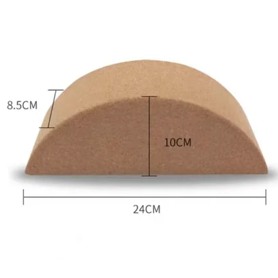 Yoga Block Cork - 2026 Individuell gestalteter LOGO-Kork-Mond-Yoga-Block aus Naturkork,