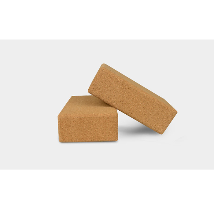 Yoga Block Cork - Natürlicher Kork-Yoga-Block – 9 x 6