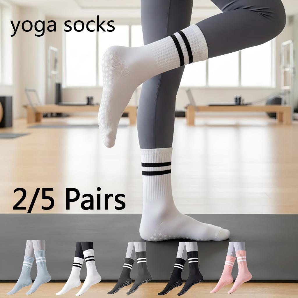 Pilates Yoga And Gym - Rutschfeste Yoga-Socken für Damen, griffige Pilates-Socken,