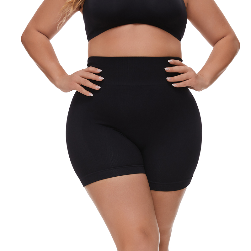 Pilates Yoga Leggings - Nahtlose Shapeing-Shorts für Damen in Übergröße.