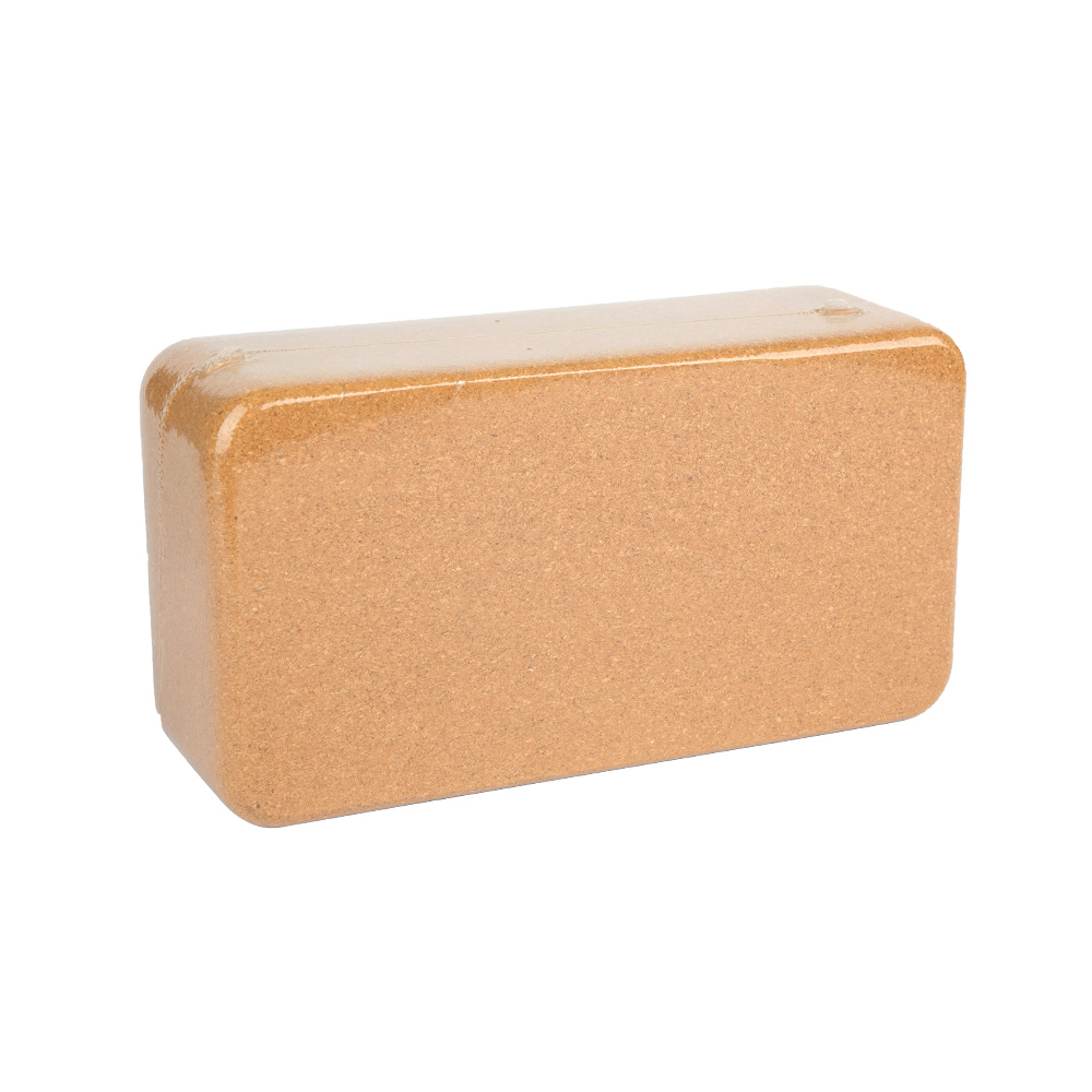 Yoga Block Cork - Umweltfreundlicher, hochdichter, solider Yoga-Ziegel, 10,2 x