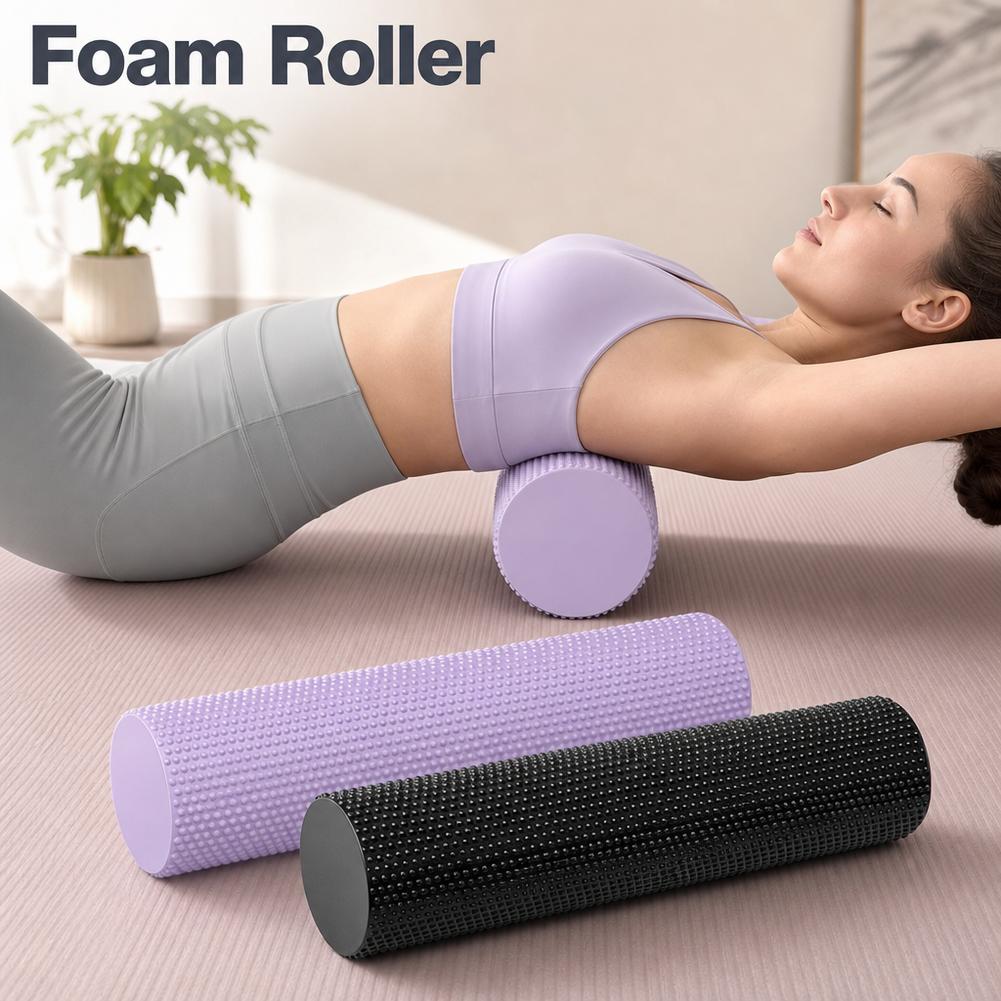 Pilates Yoga Wheel - EVA Yoga-Schaumstoffrolle mit Hoher Dichte für