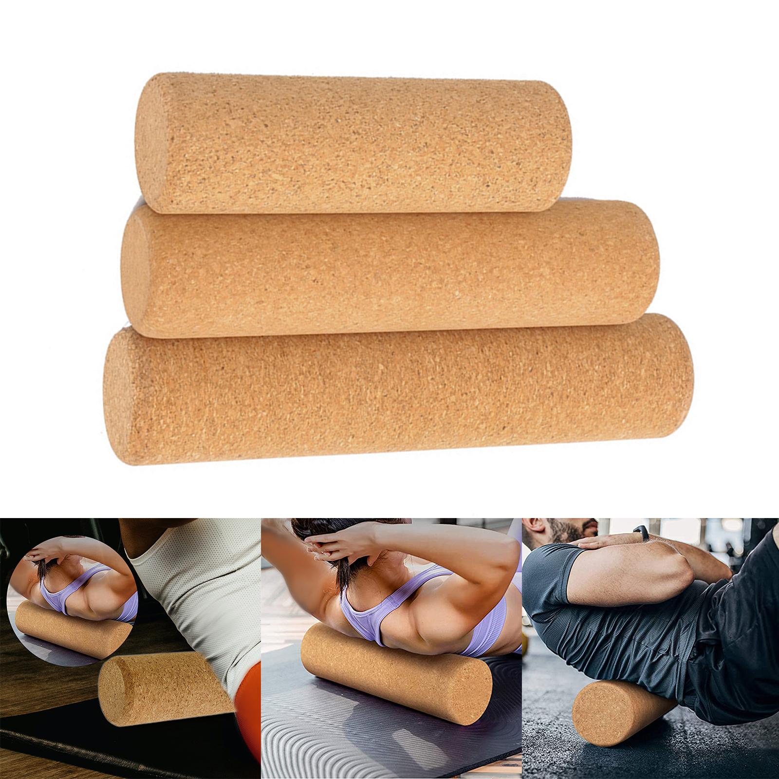 Yoga Block Cork - Muskelmassagerolle Myofasziale Entspannung Kork Yoga Säule