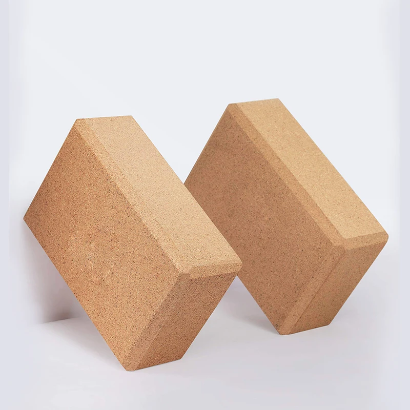 Yoga Block Cork - 2026 Personalisierter LOGO-Kork-Yoga-Block für Fitness und