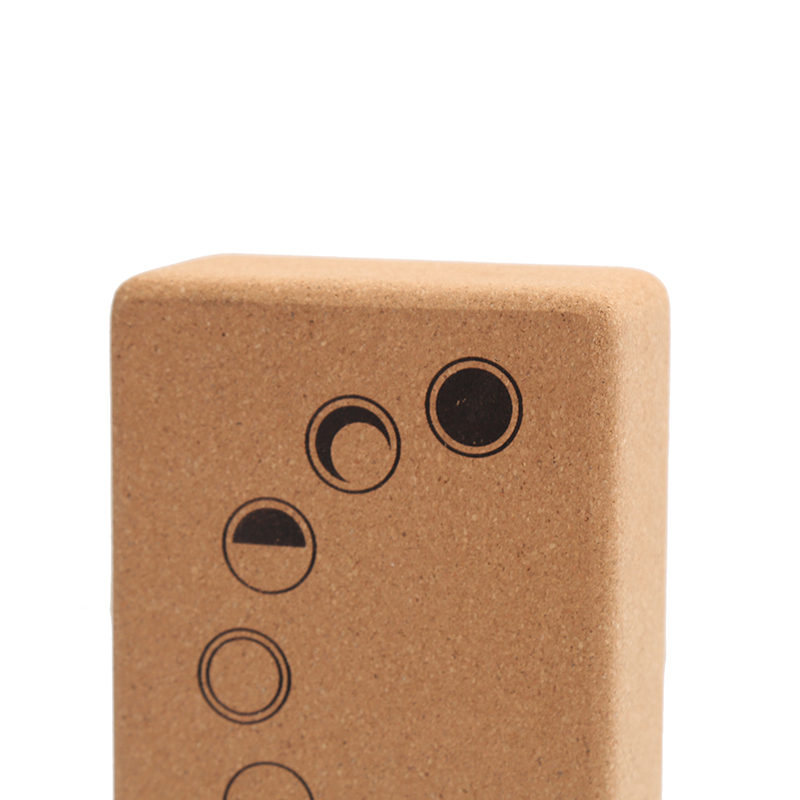 Yoga Block Cork - Hochdichter Kork-Yoga-Block – 7,6 x 15,2