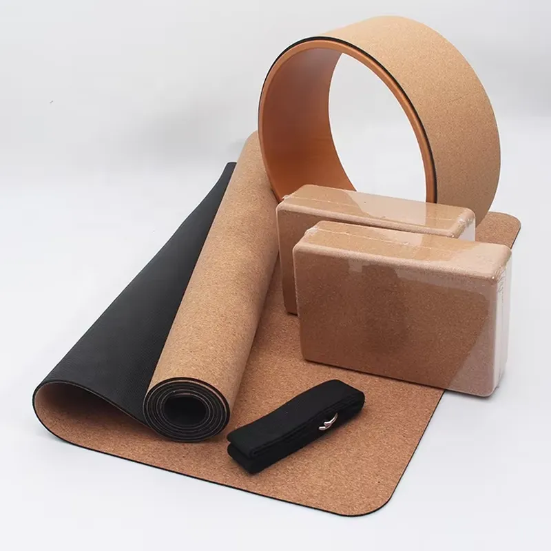 Yoga Block Cork - SANFAN Individuell Bedrucktes Etikett Umweltfreundliches Fitness-Set