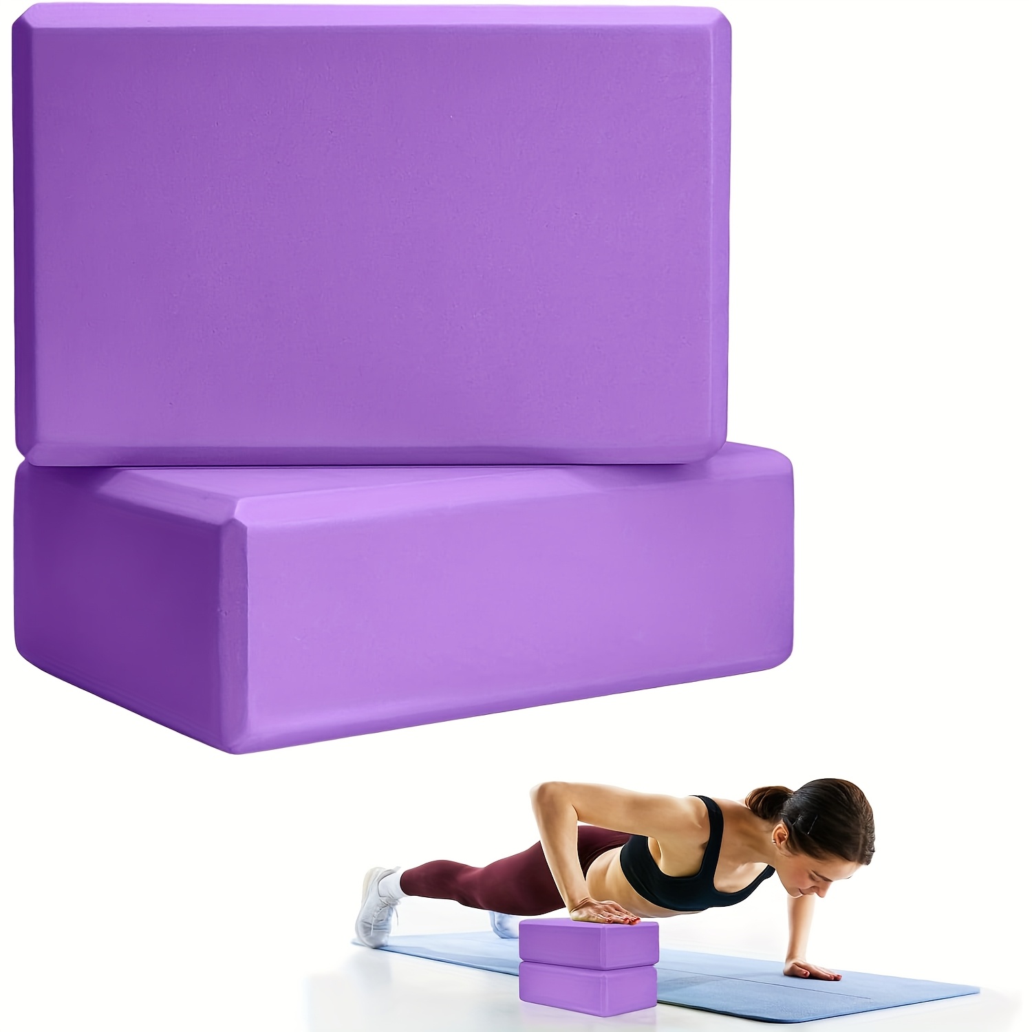 1/2PCS Gym Schaum Ziegel Train – Yoga Block Cork Bewertung und Preis