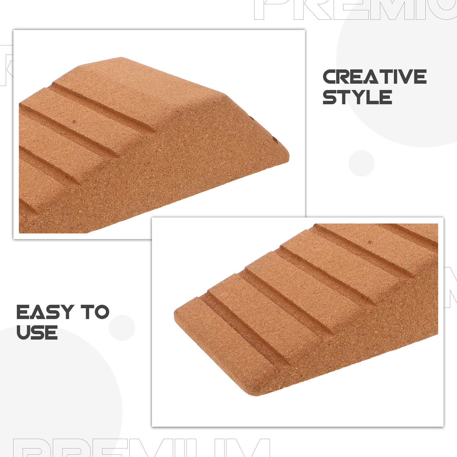 Kork-Trapez-Yoga-Block, rutsch – Yoga Block Cork Bewertung und Preis