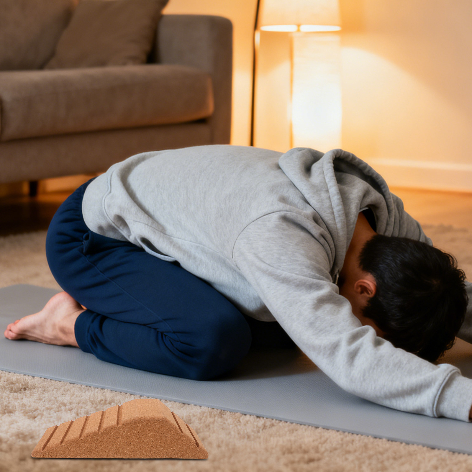 Kork-Trapez-Yoga-Block, rutsch – Yoga Block Cork Bewertung und Preis