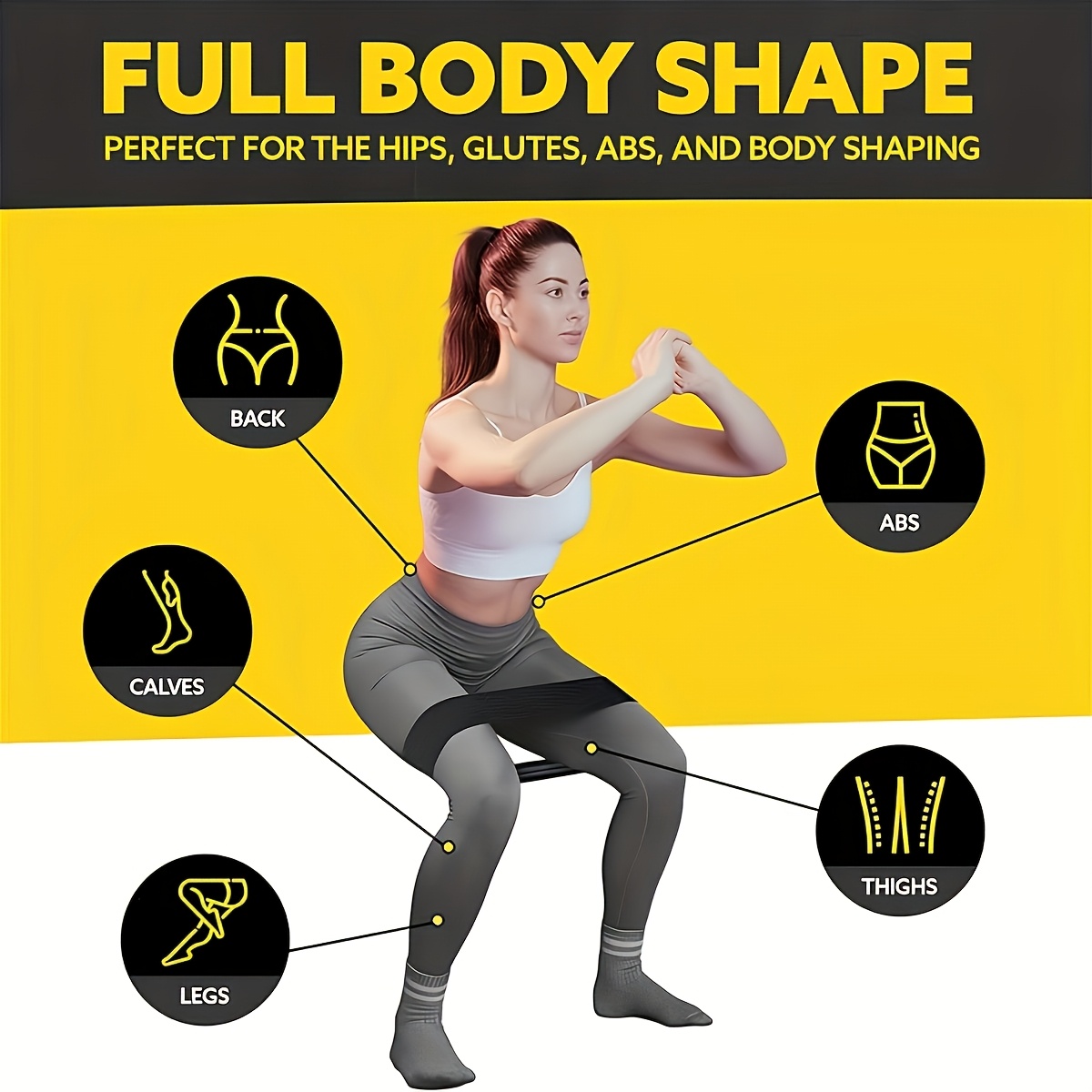3-teiliges Widerstandsband-Set – Pilates Yoga Board Bewertung und Preis