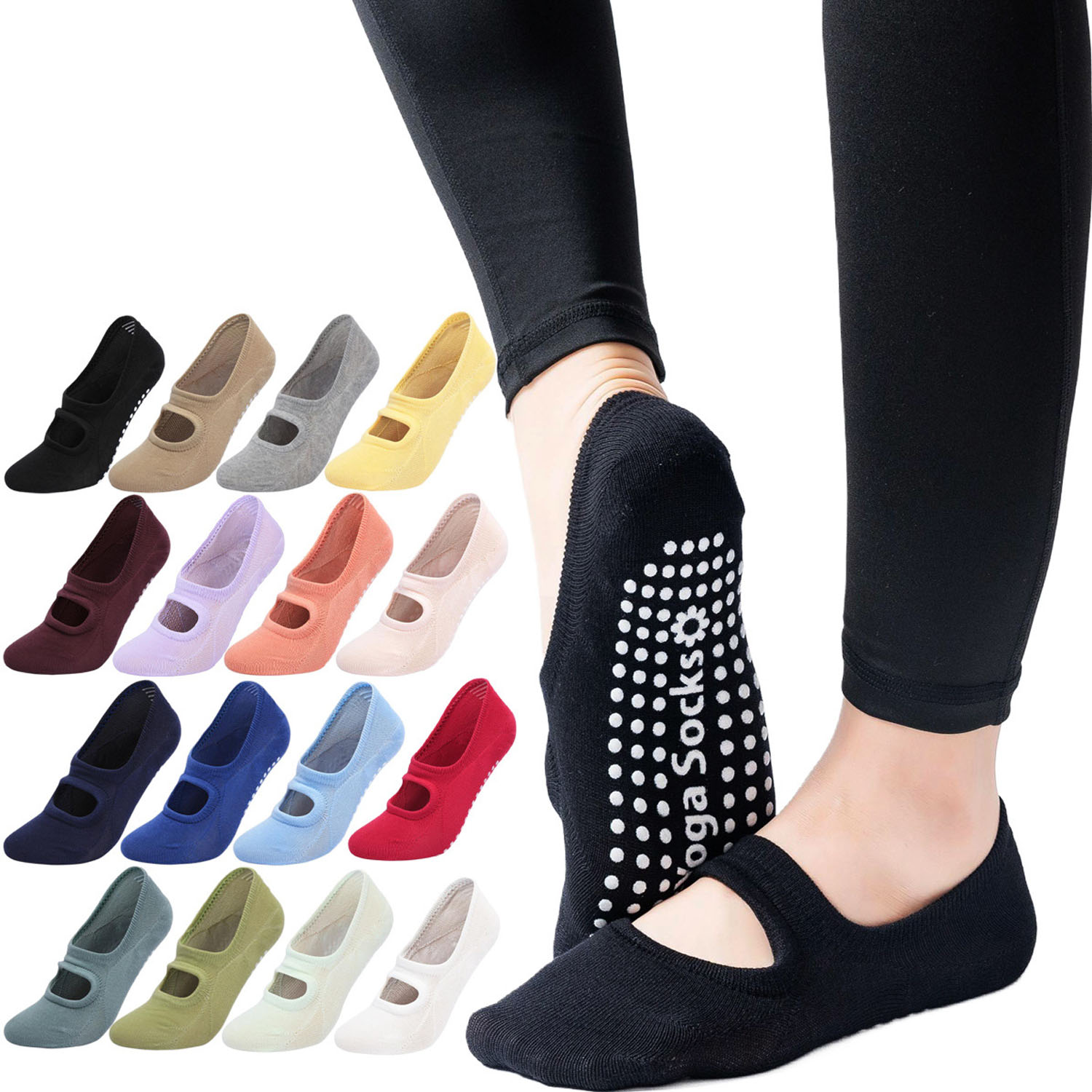 Hochwertige Damen Yoga-Socken  – Pilates Yoga And Gym Bewertung und Preis