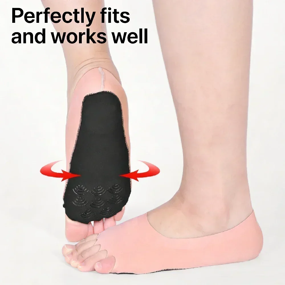 1 Paar zehenfreie Yoga-Pilates – Pilates Yoga Grip Socks Bewertung und Preis