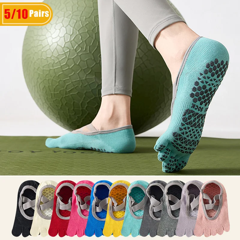 5/10 Paar Damen-Yoga-Zehensock – Pilates Yoga And Gym Bewertung und Preis