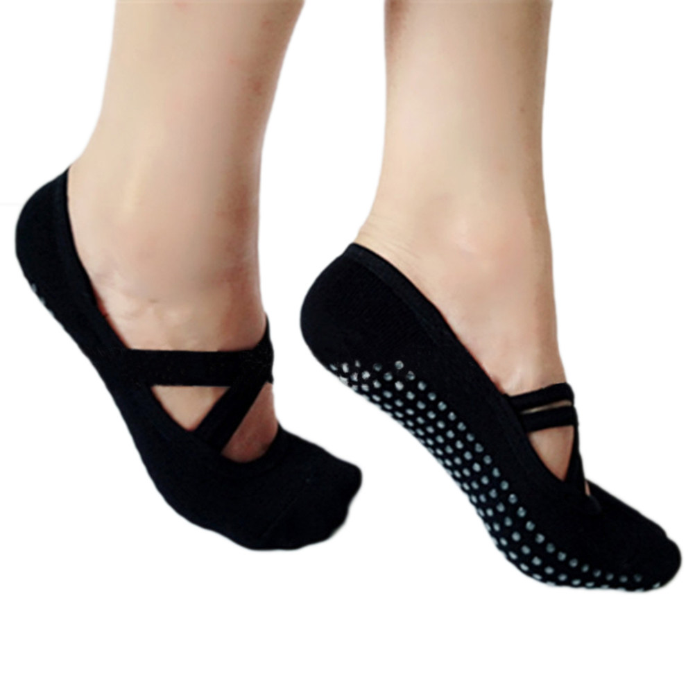 Yoga-Socken für Damen, Schwarz – Pilates Yoga Grip Socks Bewertung und Preis