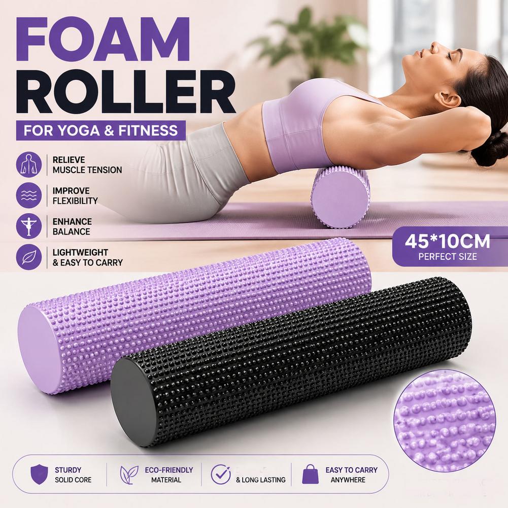 Yoga-Schaumstoffrolle EVA Hoch – Pilates Yoga Wheel Bewertung und Preis