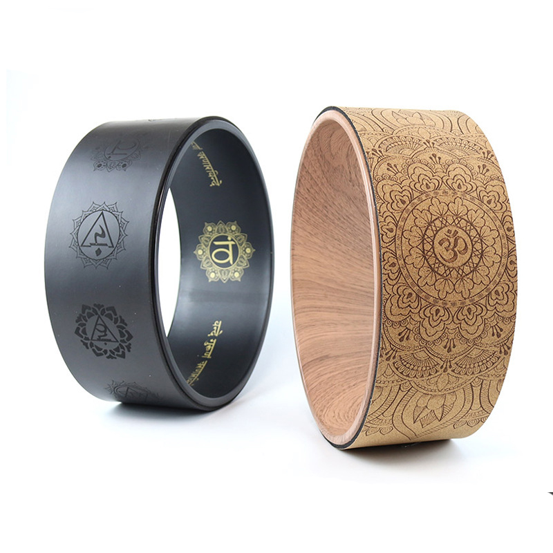 Holz Yoga Kreise Weiche Holz P – Pilates Yoga Wheel Bewertung und Preis