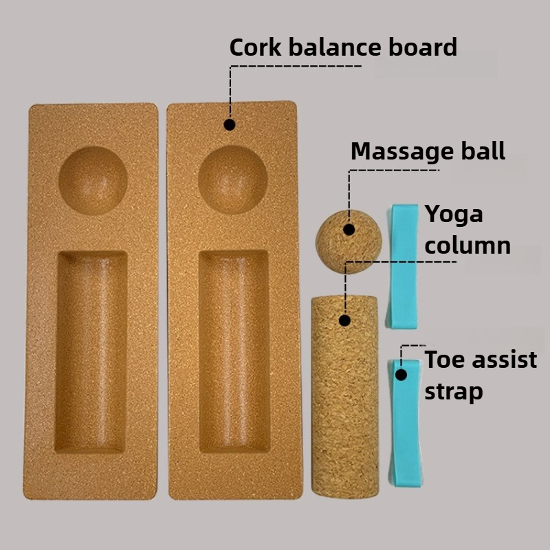 Kork-Balance-Board-Set: Yoga-B – Yoga Block Cork Bewertung und Preis
