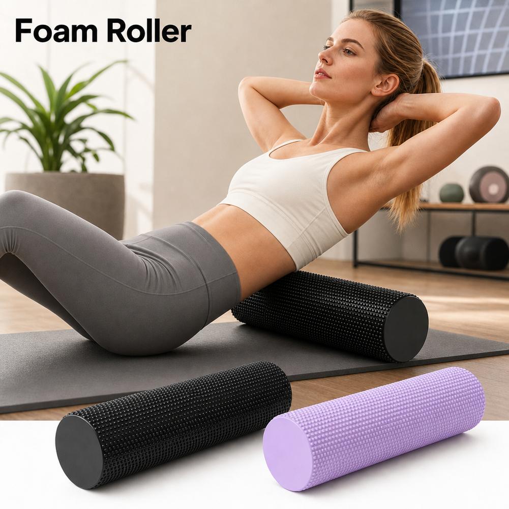 EVA Yoga-Schaumstoffrolle mit  – Pilates Yoga Wheel Bewertung und Preis