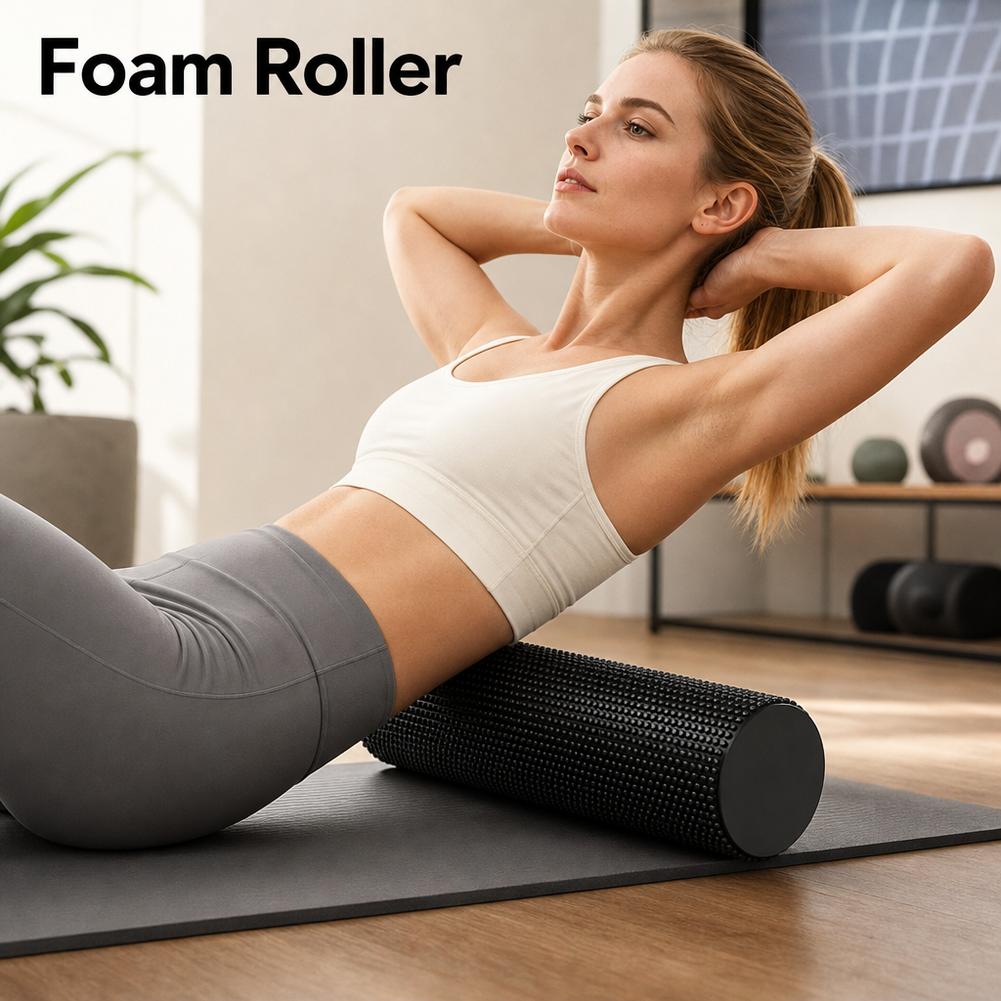 EVA Yoga-Schaumstoffrolle mit  – Pilates Yoga Wheel Bewertung und Preis