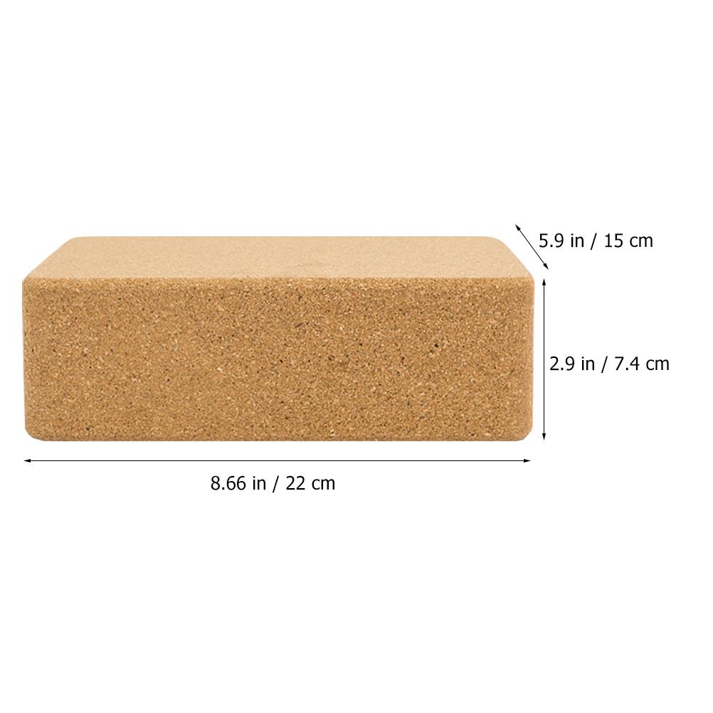 Hohe Dichte Natürliche Kork Yo – Yoga Block Cork Bewertung und Preis