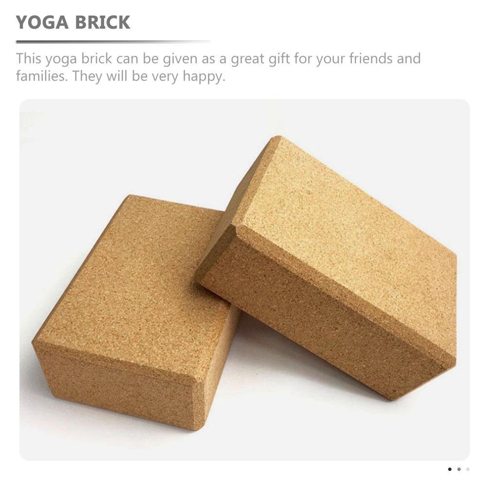 Hohe Dichte Natürliche Kork Yo – Yoga Block Cork Bewertung und Preis