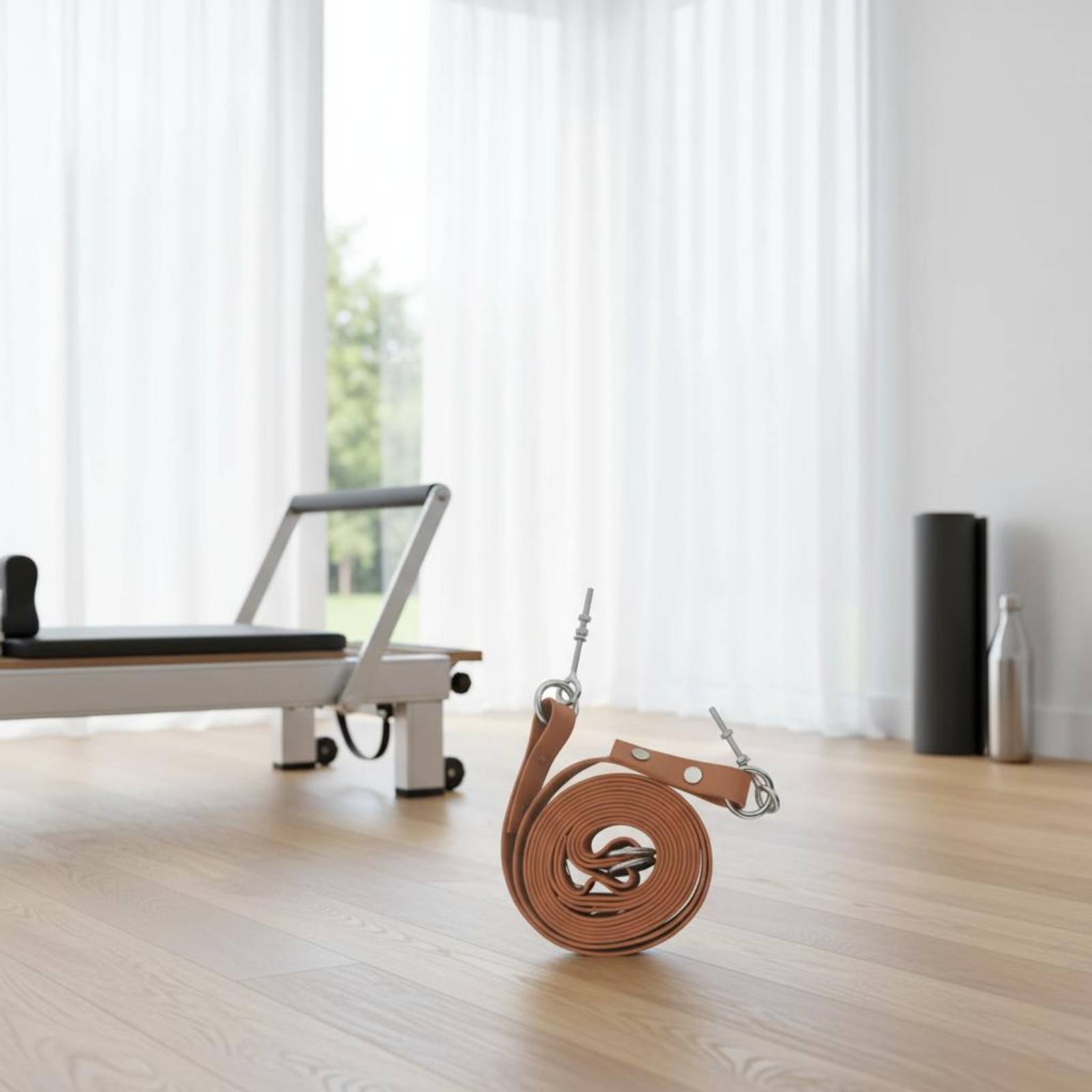 Reformer Doppelschlaufen-Gurt  – Pilates & Yoga Studio Alineacion Bewertung und Preis