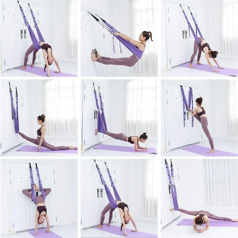 Verstellbares Aerial Yoga Häng – Pilates Yoga Aerial Bewertung und Preis