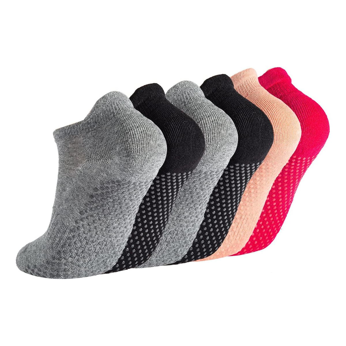 6 Paar Yoga Socken für Frauen  – Pilates Yoga Grip Socks Bewertung und Preis