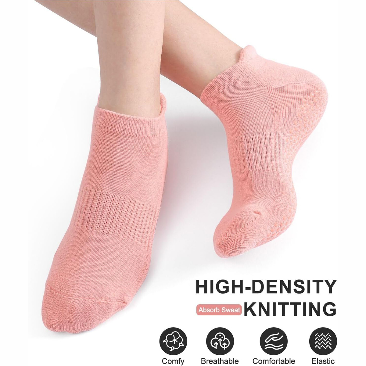 6 Paar Yoga Socken für Frauen  – Pilates Yoga Grip Socks Bewertung und Preis
