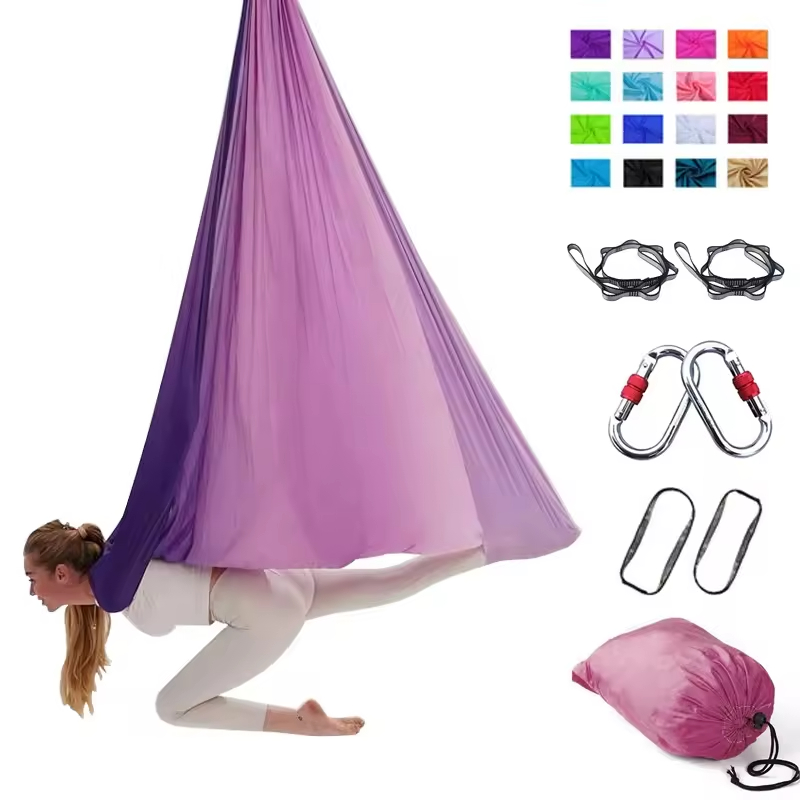 Aerial Yoga Hängematte 7m, Gra – Pilates Yoga Aerial Bewertung und Preis