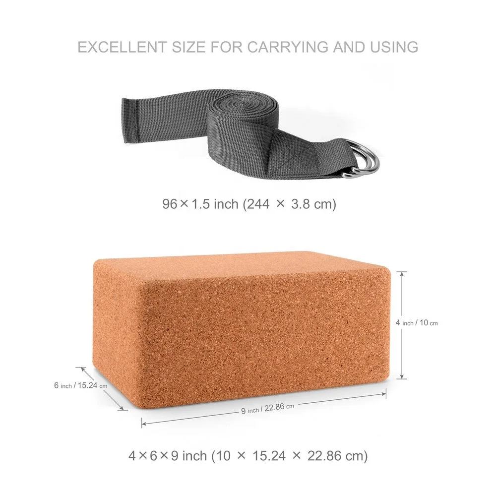 2026 Personalisierter LOGO-Kor – Yoga Block Cork Bewertung und Preis
